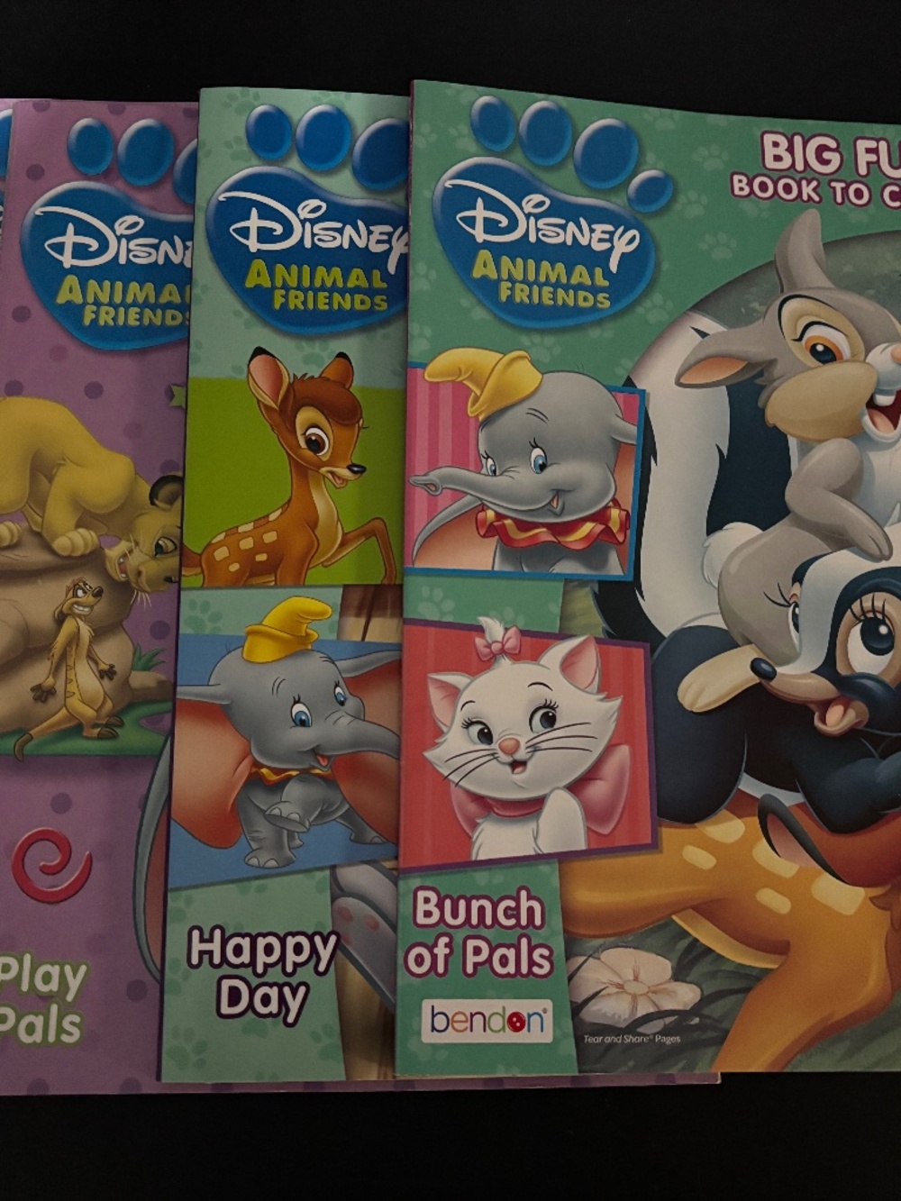 Disney Coloring Books X 5